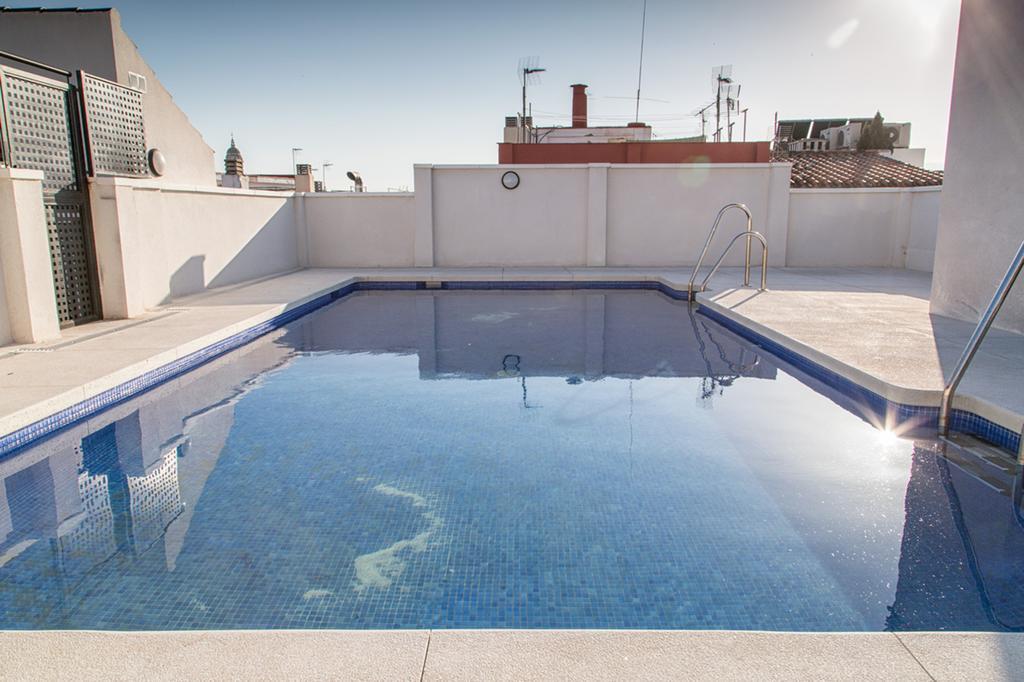 Apartamento Eursu Centro Con Piscina مالقة المظهر الخارجي الصورة